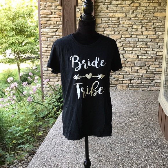 Gildan Tops - Bride Tribe cotton T-shirt